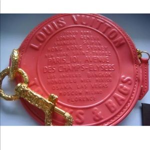 LOUIS VUITTON  TRUNK&BAGS VERNIS COIN WALLET